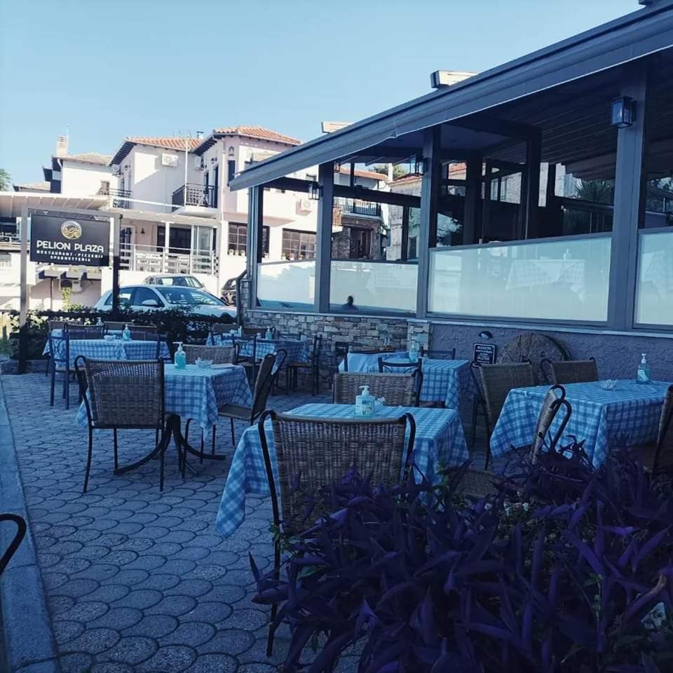 Ενοικιαζόμενα Δωμάτια "Pelion Plaza" Agios Ioannis  Ngoại thất bức ảnh
